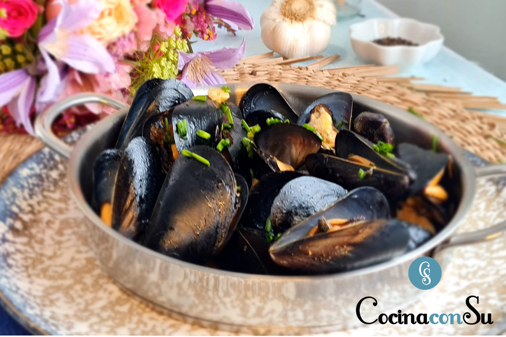 Mejillones a la marinera