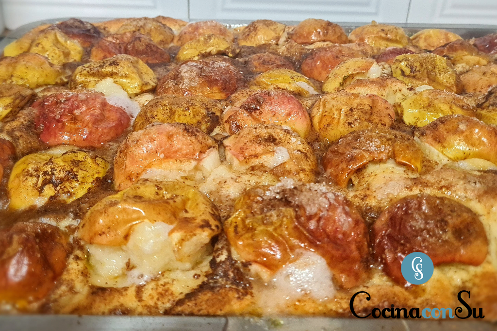 “Coc de massana” , torta de manzanas agridulces