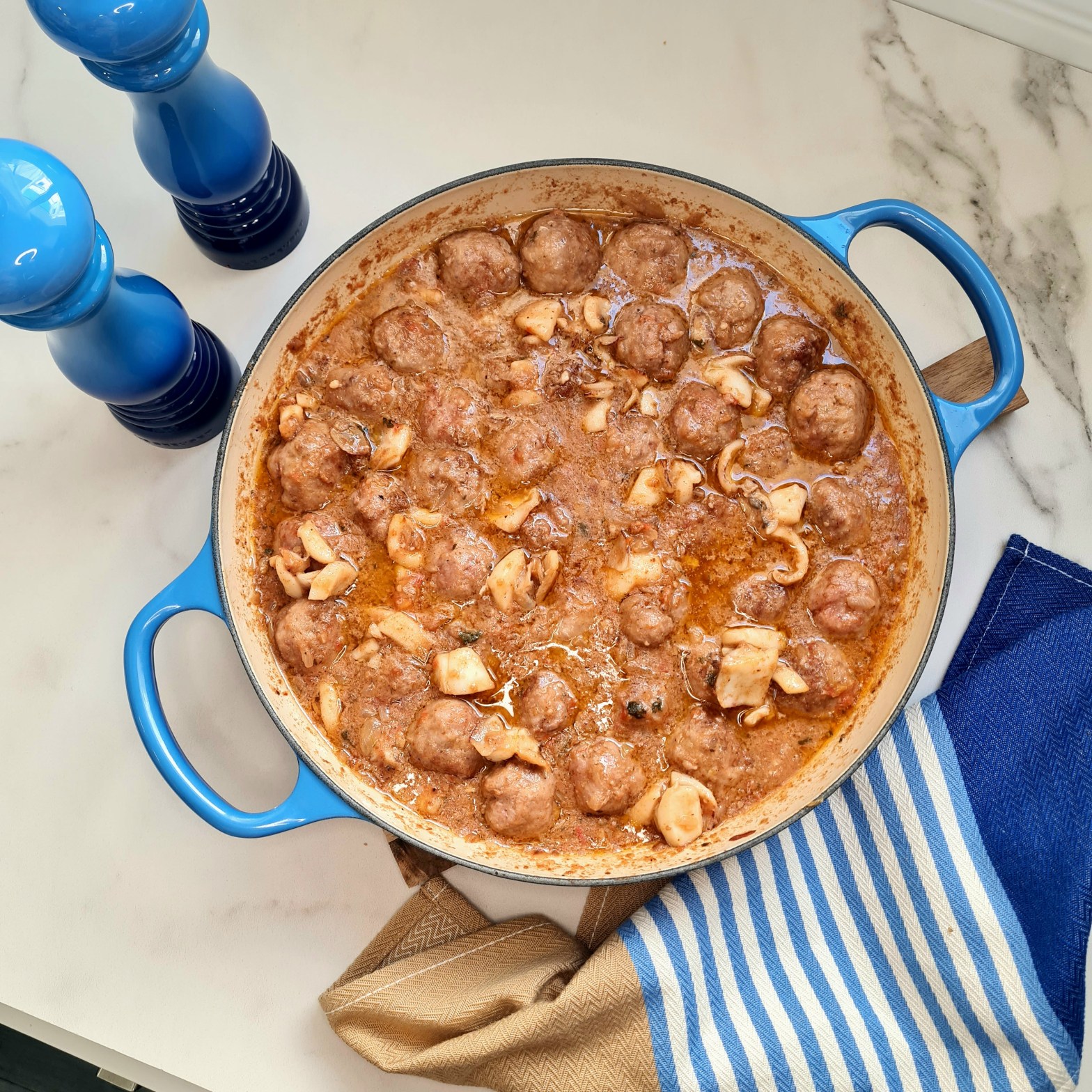 Albóndigas con sepia